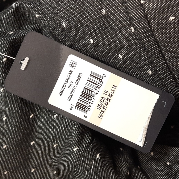 NWT, Rachel Roy Athena Button Front Dress - Picture 14 of 16